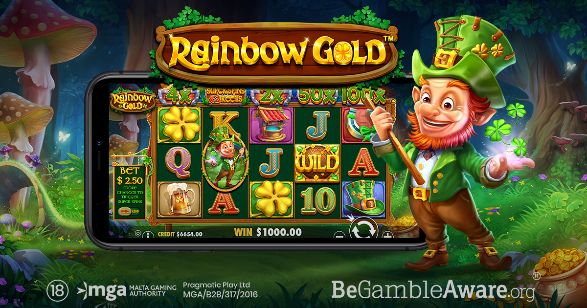 PRAGMATIC PLAY HEADS TO THE EMERALD ISLE IN RAINBOW GOLD™