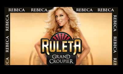 Pop singer Rebeca is the new star of MGA Games' Grand Croupier Roulette game