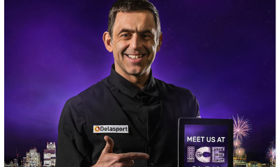 Six-time snooker World Champion Ronnie O’Sullivan to make Delasport Brand Ambassador debut at ICE London