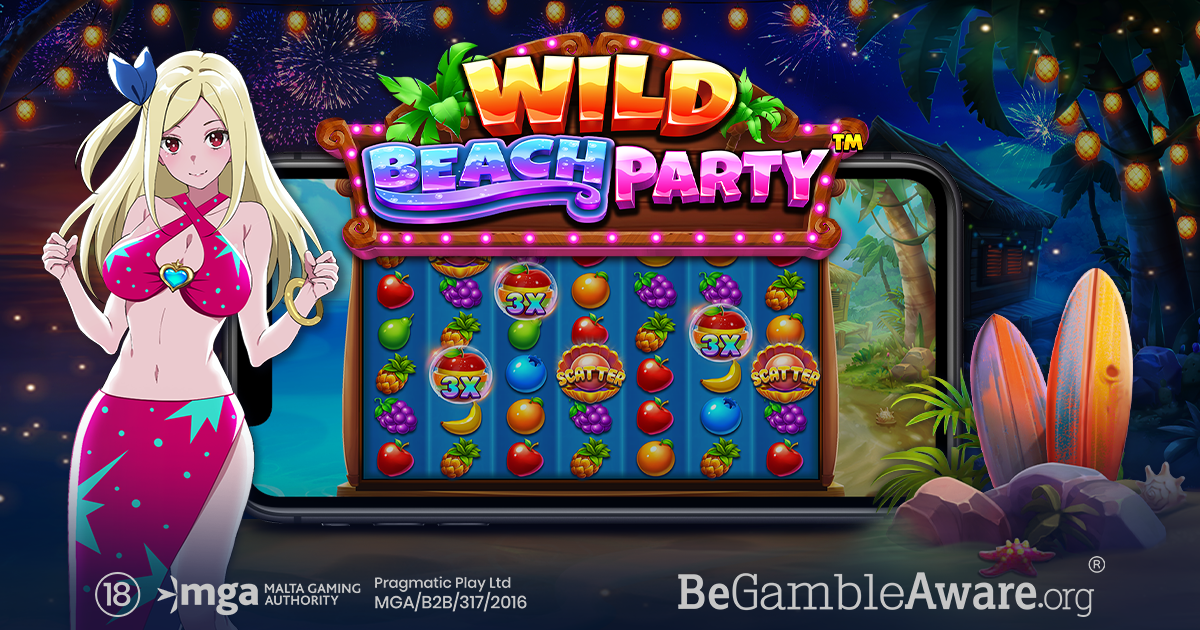 PRAGMATIC PLAY DELIVERS VIVID COASTAL ADVENTURE IN WILD BEACH PARTY™