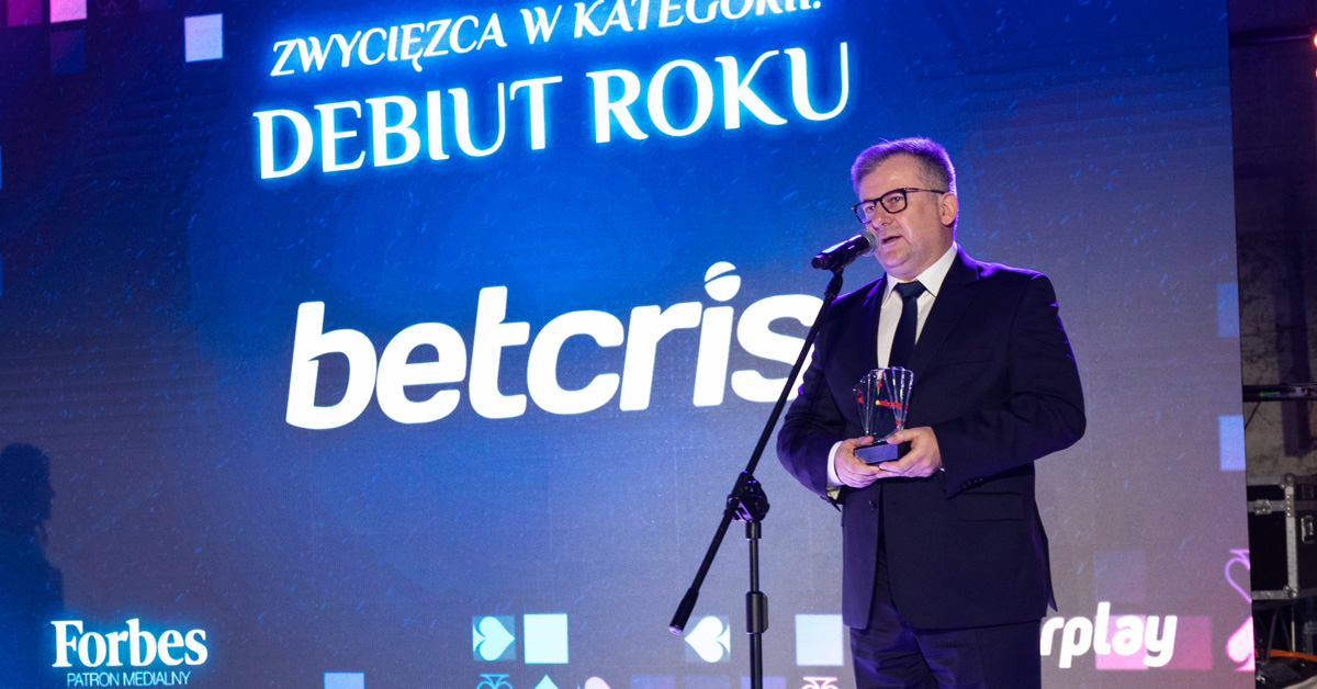 Betcris Poland awarded Polish Gaming Aces Debut of the Year