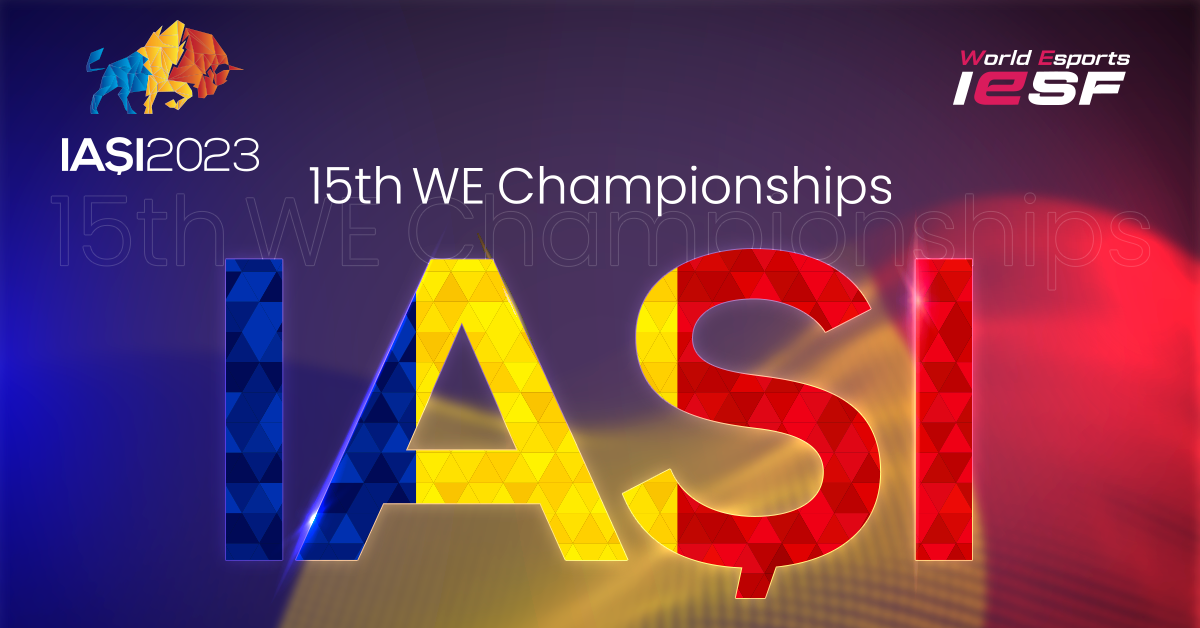 Iași, Romania Set to Host the IESF 2023 World Esports Championships