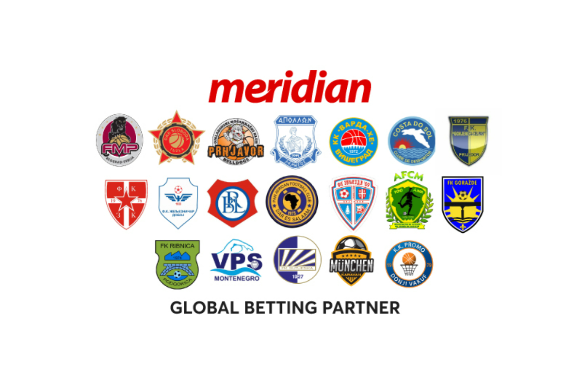 Meridianbet Is Global Betting Partner of 30+ Professional Clubs