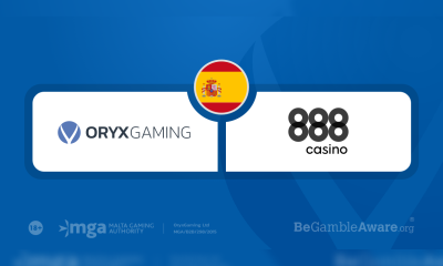 Bragg’s ORYX Gaming Extends 888casino Relationship with Spain Launch