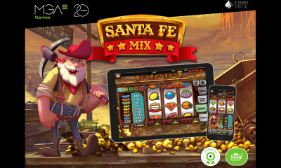 Santa Fe Mix, the legendary land-based slot game machine, arrives to online casinos in Spain, with MGA Games and R Franco
