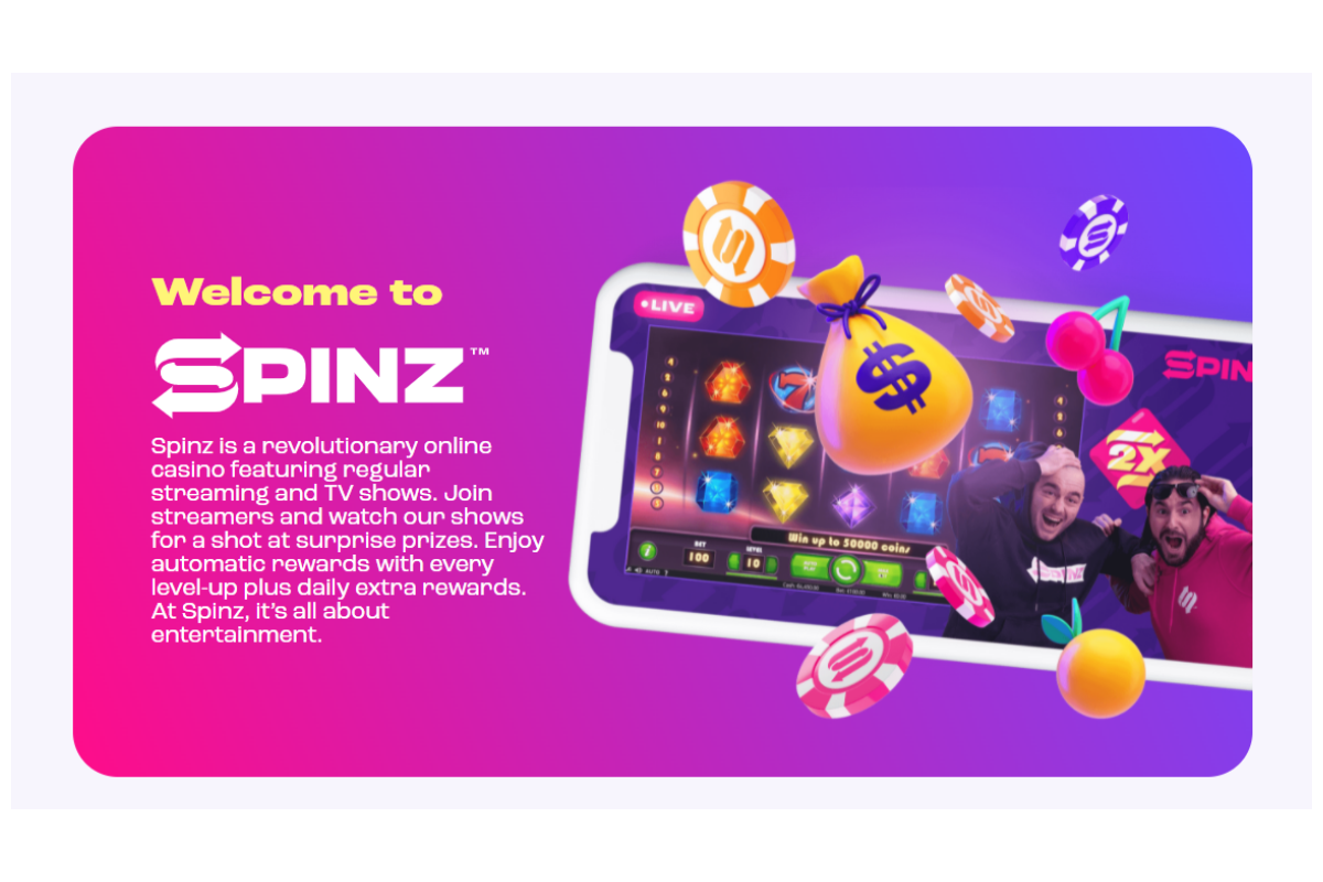 Rootz Launches Fourth Online Casino, Spinz Casino