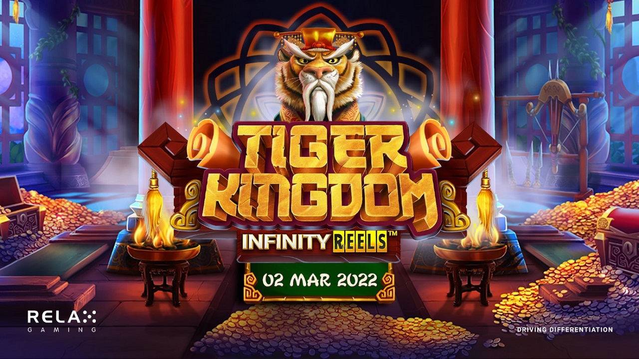 Celebrate the Year of the Tiger with Relax Gaming's Tiger Kingdom Infinity Reels™