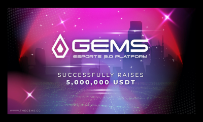 GEMS Esports 3.0 Platform Successfully Raises 5,000,000 USDT