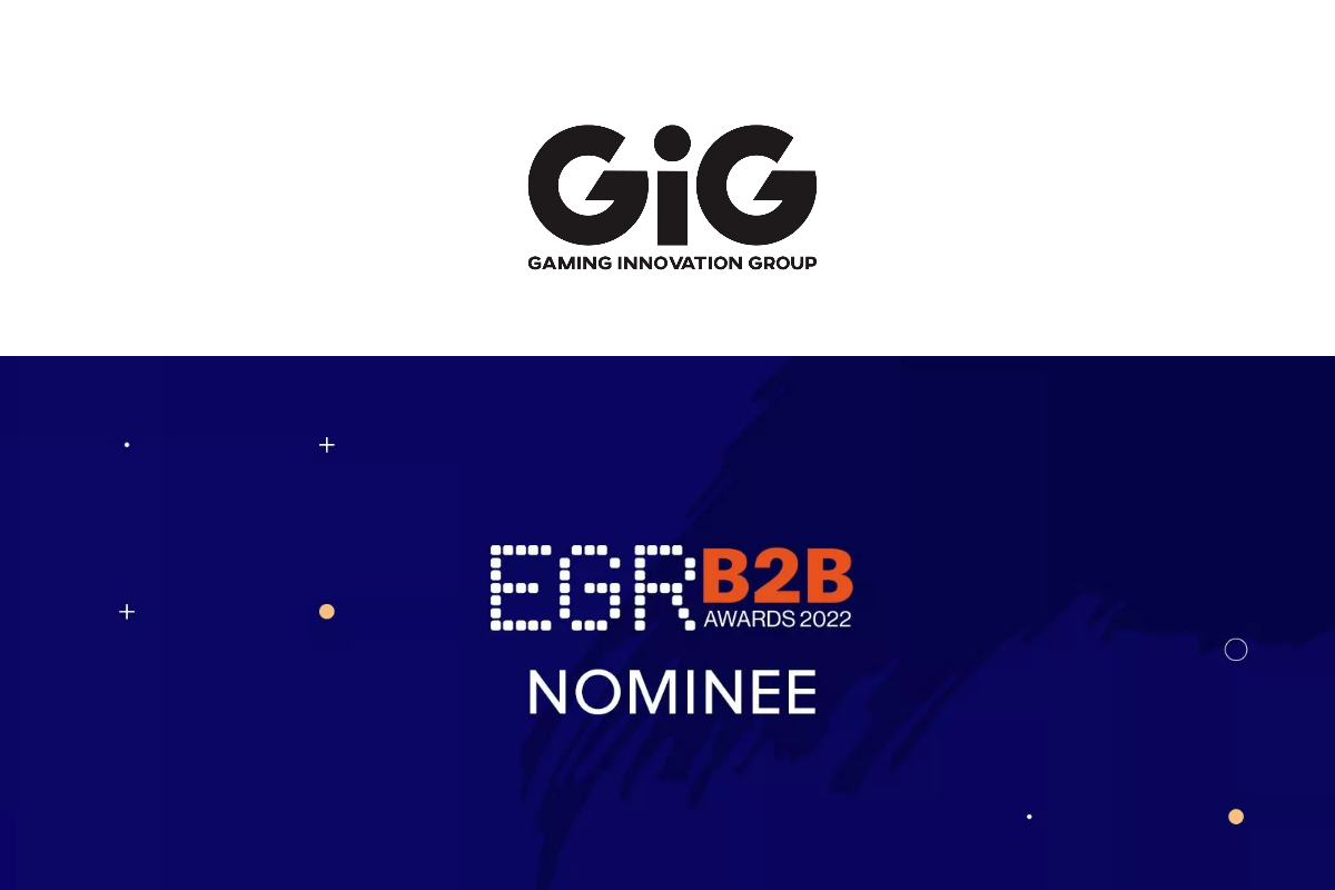 GiG shortlisted for three awards at this year’s EGR B2B awards