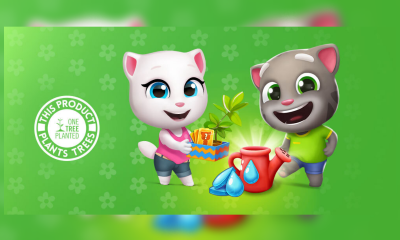 Outfit7 partners with One Tree Planted to celebrate Earth Day with Talking Tom Gold Run in-game event