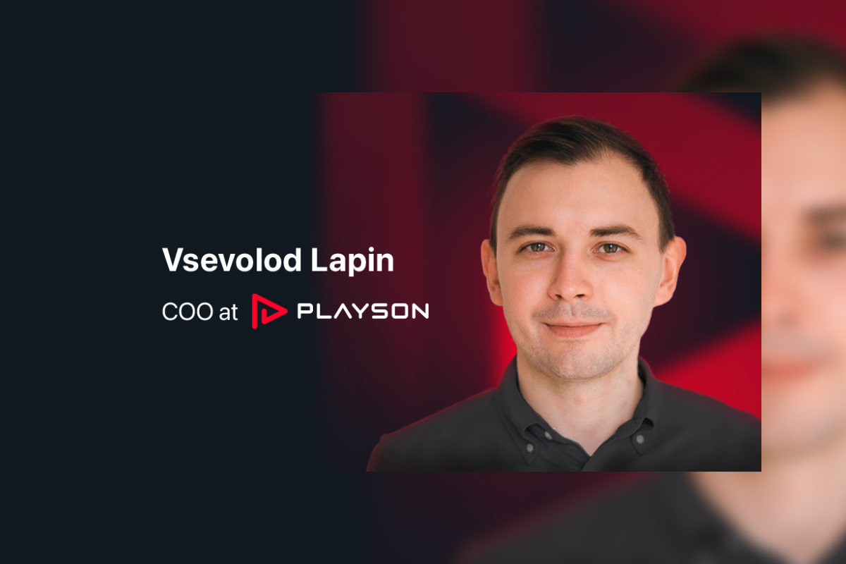 Playson promotes Vsevolod Lapin to Chief Operating Officer