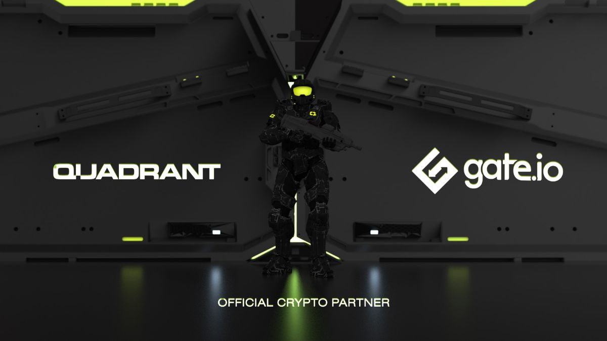 Quadrant Halo announces Gate.io as Official Crypto Partner