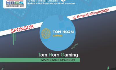 Tom Horn Gaming is the Main Stage Sponsor at MARE BALTICUM Gaming Summit 2022 in Vilnius