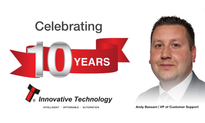 VP for Customer Support celebrates a decade with Innovative Technology (ITL)