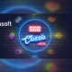A classic fruit slot with a ray of neon light