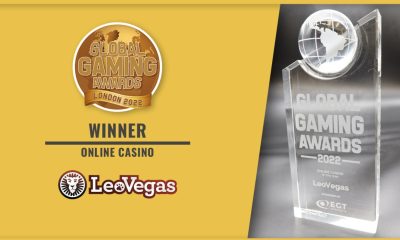 LeoVegas wins “Online Casino of the Year” at the 2022 Global Gaming Awards