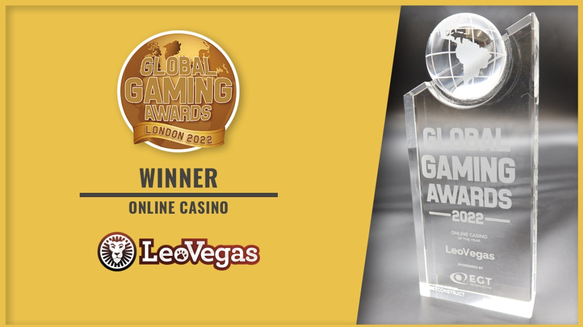 LeoVegas wins “Online Casino of the Year” at the 2022 Global Gaming Awards