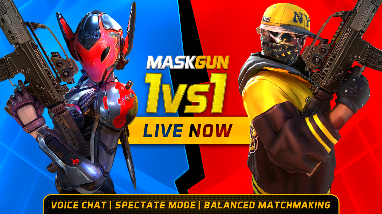 Made-in-India Shooter MaskGun Crosses 62 Million Players Worldwide, 1v1 Mode Gets New Features