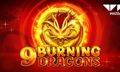 Wazdan unleashes an inferno in 9 Burning Dragons