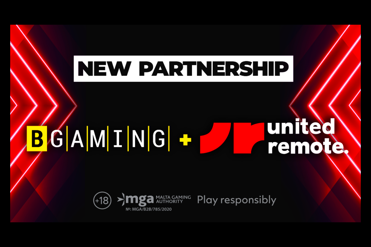 BGaming Continues Its Extension on European Jurisdictions and Joins Forces with United Remote