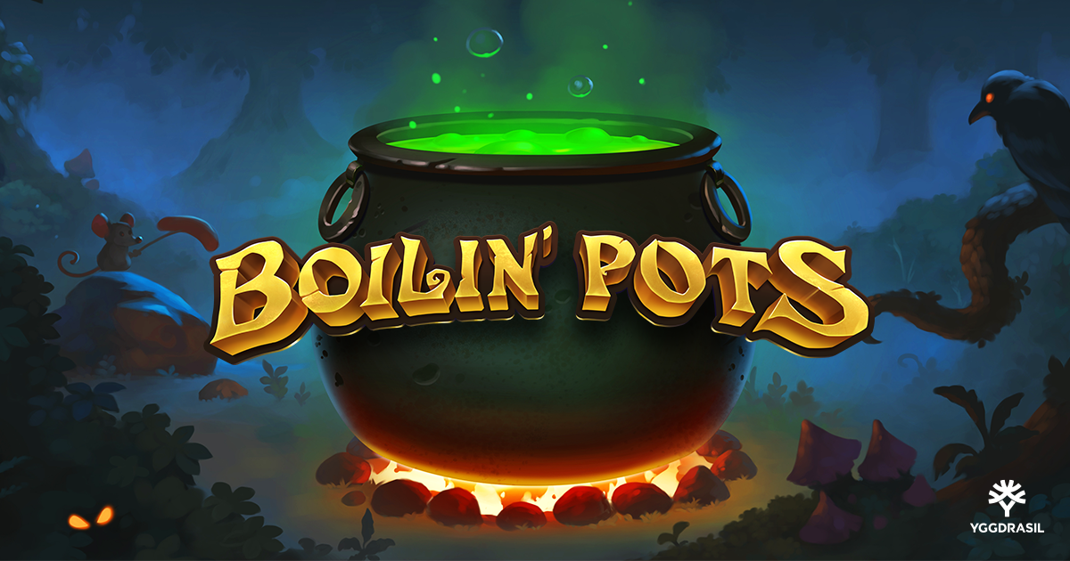 Conjure up big wins in Yggdrasil’s wicked new slot release Boilin’ Pots