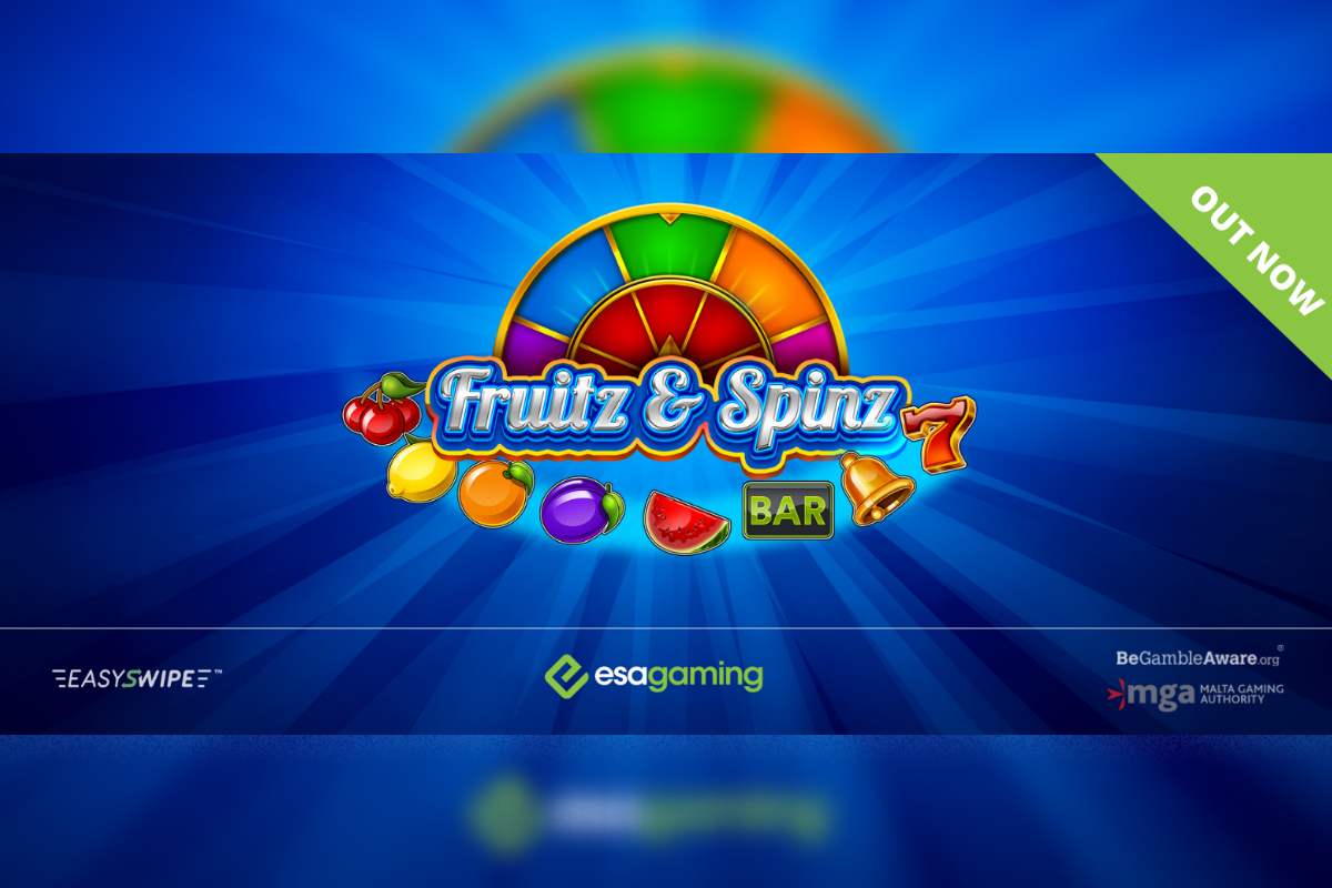 ESA Gaming adds retro flair with latest EasySwipe™ title Fruitz & Spinz