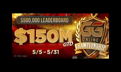 At Least $150,000,000 In Prizes To Be Won In GG Online Championship