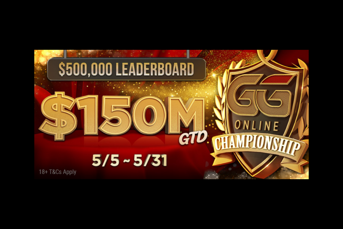 At Least $150,000,000 In Prizes To Be Won In GG Online Championship