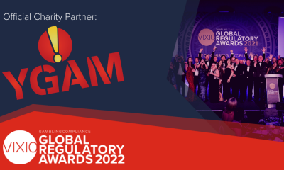 YGAM announced as the official charity partner for the VIXIO GamblingCompliance Global Regulatory Awards 2022