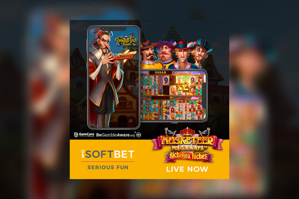 iSoftBet broadens Twisted Tale collection with thrilling Musketeer Megaways™