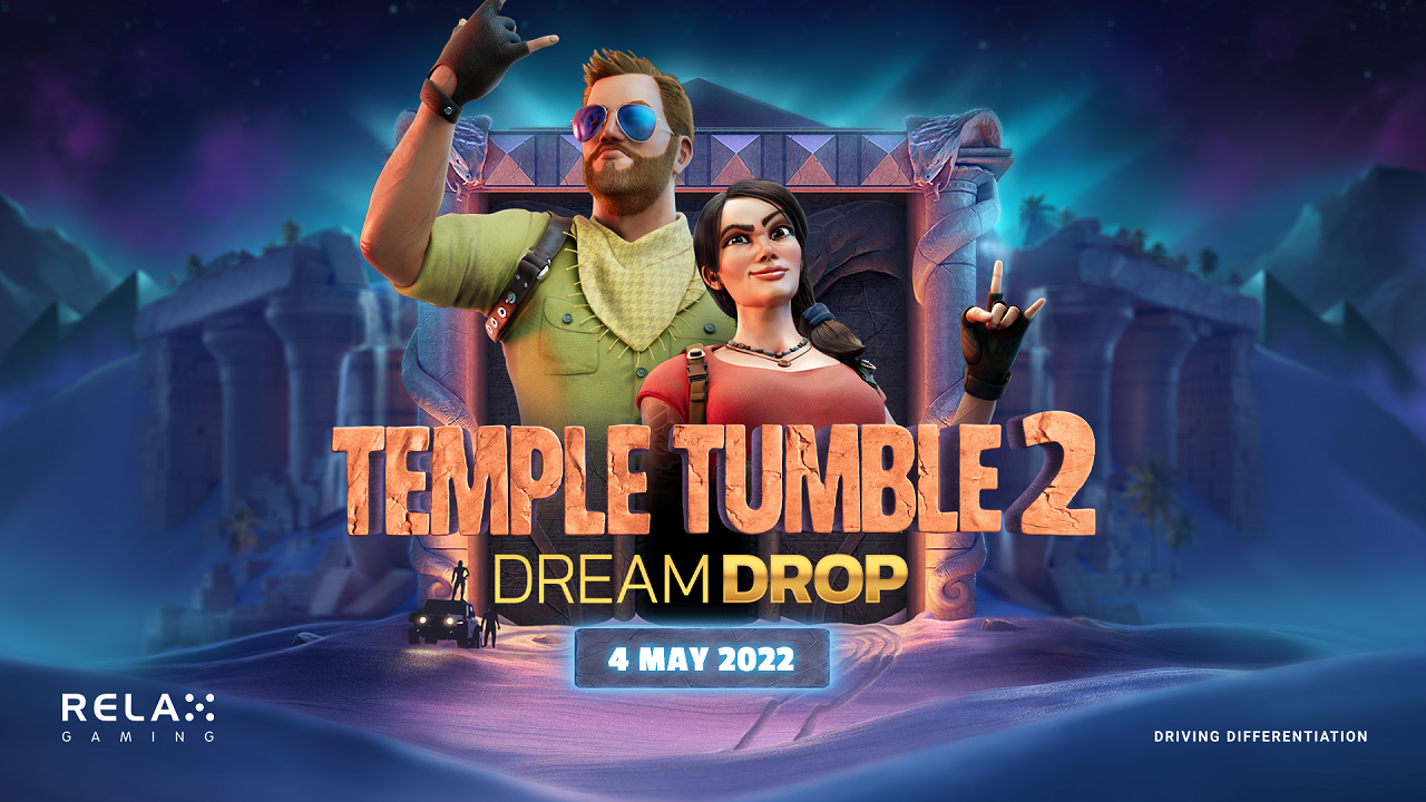 Relax Gaming unveils Temple Tumble 2 Dream Drop