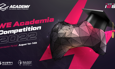 IESF Announces Details for 2022 World Esports Academia Competition