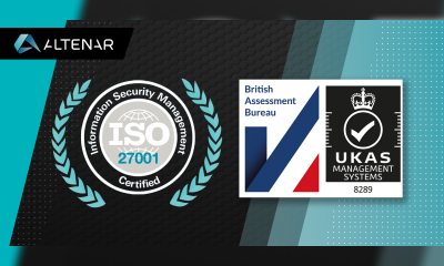 Altenar secures prestigious ISO 27001 certification