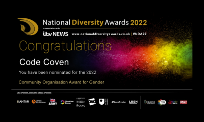 Code Coven Nominated for the UK’s Largest Diversity Awards
