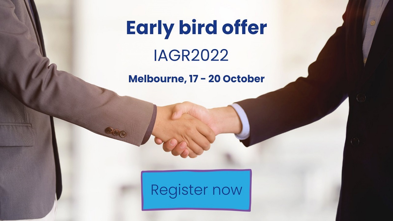 Tickets on sale for IAGR's annual conference