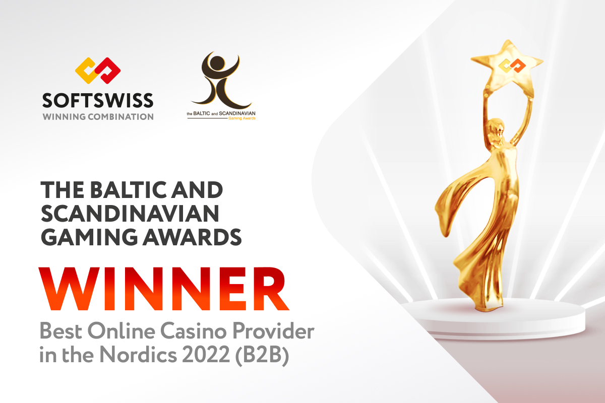 SOFTSWISS Becomes the Best Online Casino Provider in the Nordics 2022
