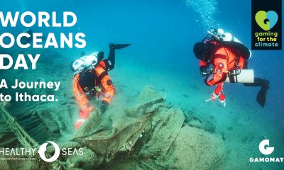 GAMOMAT celebrates World Oceans Day with first ‘Gaming for the Climate’ donation