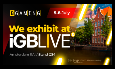 BGaming to showcase the latest solutions at iGB Live! event
