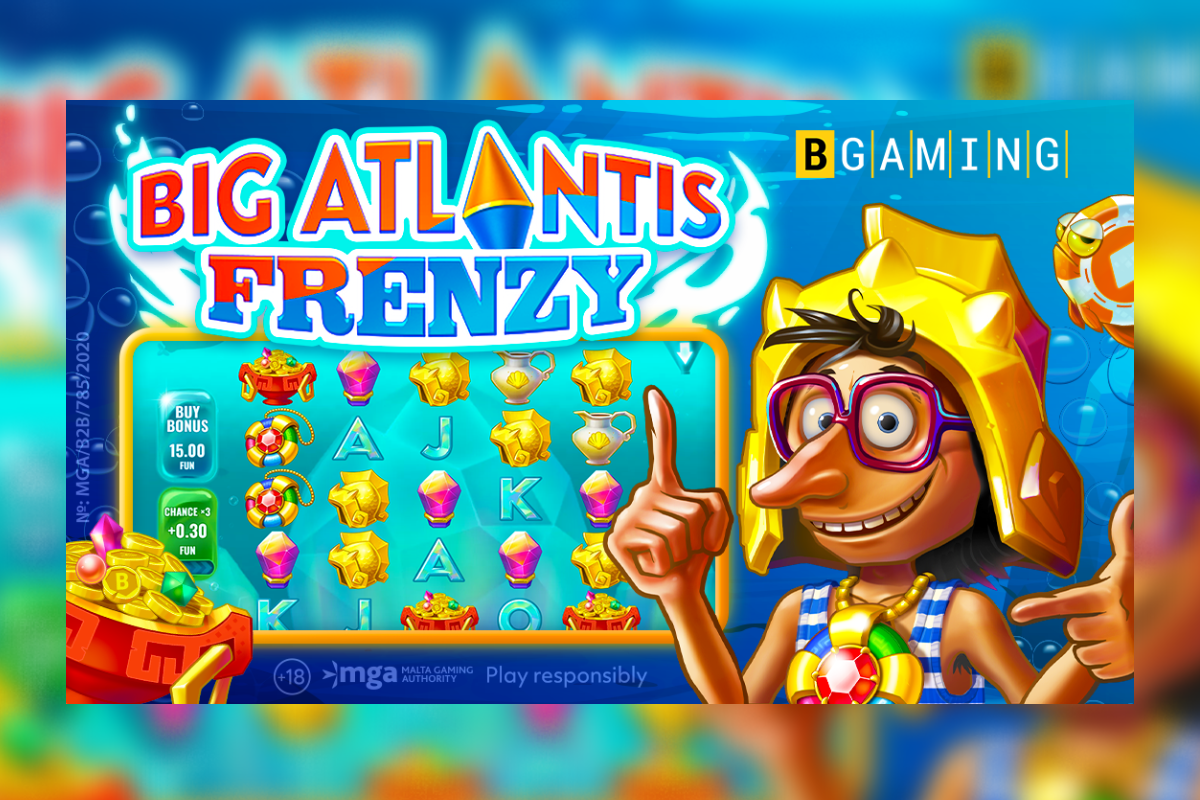 A new approach to ‘fishing’ slots: BGaming releases its Big Atlantis Frenzy