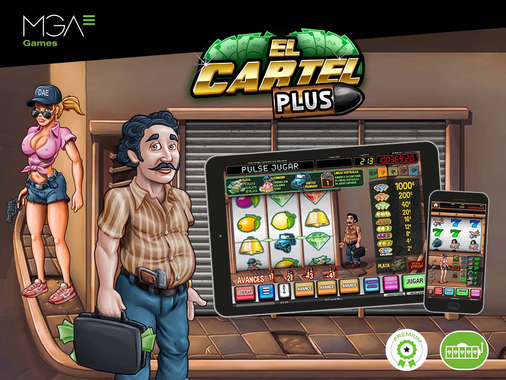 El Cartel Plus, the premium version of one of MGA Games’ top-selling games, has arribar to the Spanish market!