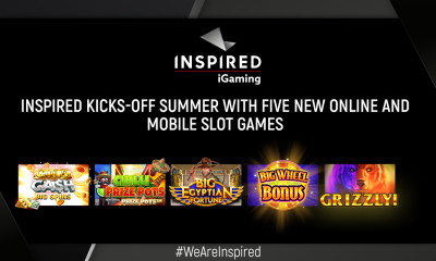 INSPIRED MARKS THE START OF THE SUMMER SEASON WITH THE LAUNCH OF FIVE ONLINE AND MOBILE SLOT GAMES