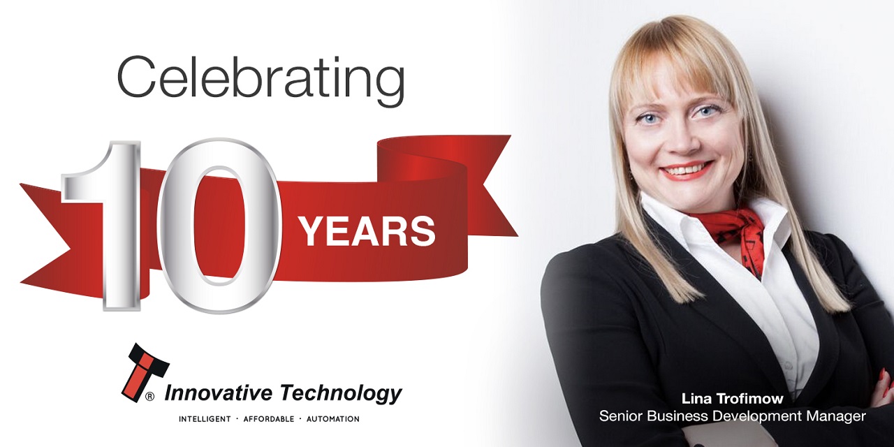 Senior Business Development Manager celebrates 10 years with ITL