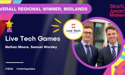Live Tech Games scoops a hat trick at National StartUp Awards