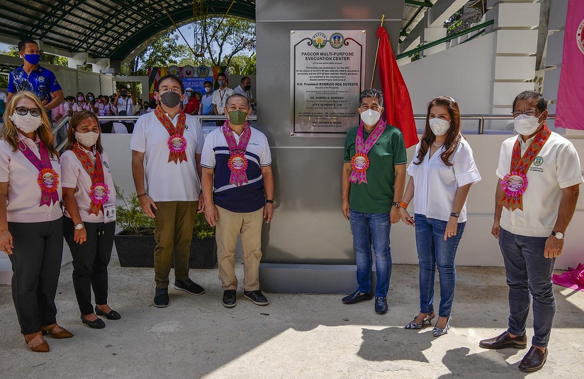 First PAGCOR-funded evacuation facility in Bulacan inaugurated