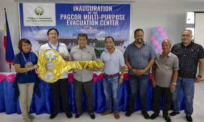 Three more provinces unveil newly-built evacuation facilities from PAGCOR