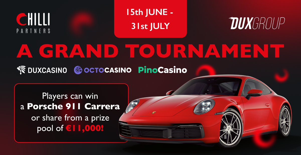 A Grand Tournament with a stunning prize on our DUXGroup brands