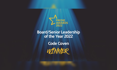 Code Coven wins big at FREDIE Awards 2022!