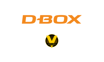 Vesaro partners with D-BOX technologies to equip up to 30 Kindred Concepts entertainment centers with 60 racing simulators