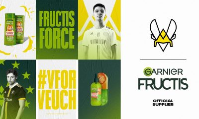 Team Vitality Names Garnier Fructis As Official Haircare Supplier