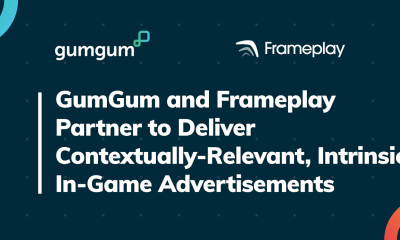 GumGum and Frameplay Partner to Deliver Contextually Relevant, Intrinsic In-Game Advertisements